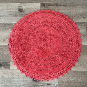 World Market Redondo Round Cotton Bath Mat